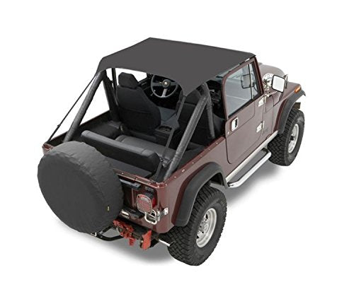BESTOP 5250801 Traditional Bikini Black Crush  for Jeep CJ7/CJ8/YJ 1976-1991 product image