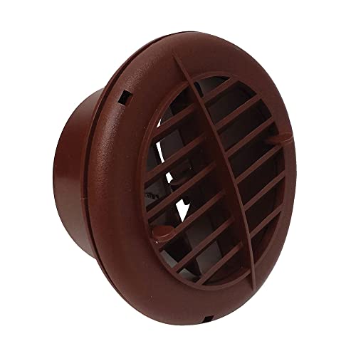 VALTERRA LLC A10-3352VP Valterra  Rotating/Dampered Heating and A/C Register - 4 ID x 5-1/2... product image