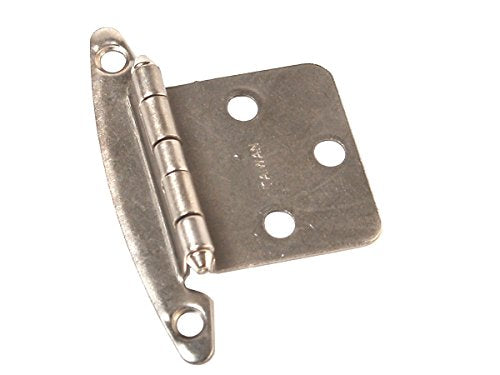 RV DESIGNER H240 Free Swinging Hinge, Nickel, 2 Per Pack, Cabinet Hardware product image