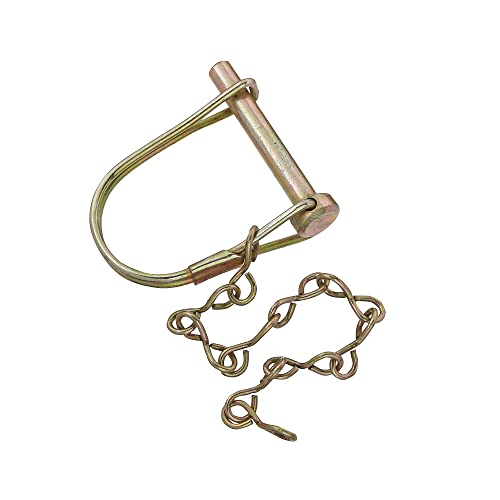 RV DESIGNER H420 Coupler Lock Pin with Chain, 1/4 inch x 1-3/8 inch, Outside RV Towi... product image