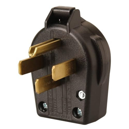 SOUTHWIRE 09543 Coleman Cable 50-Amp Replacement Male RV Plug End - Easy Installati... product image