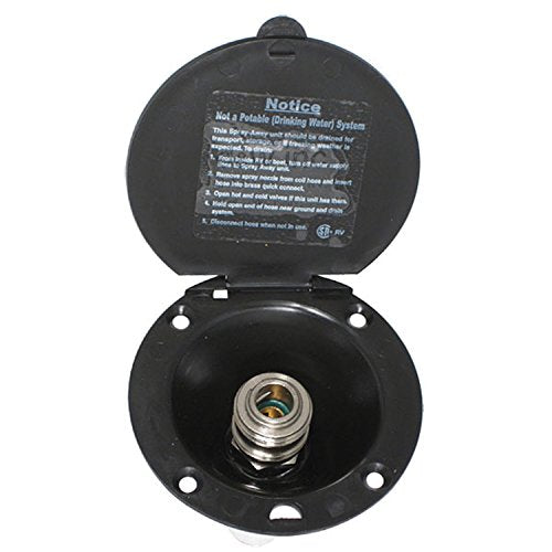VALTERRA LLC PF147006 Valterra Phoenix Faucets  Quick Connect Valve - Black product image