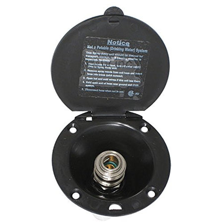 VALTERRA LLC PF147006 Valterra Phoenix Faucets  Quick Connect Valve - Black product image