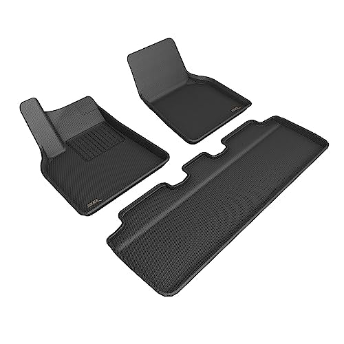 3D MATS/U-AC L1TL02701509 3D MAXpider Custom Fit Kagu Floor Mat (Black) Compatible with Tesla... product image