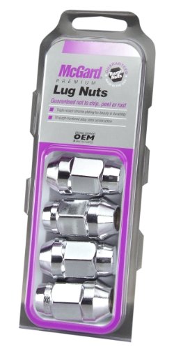 MCGARD 64023 Chrome (M14 x 1.5 Thread Size) Bulge Cone Seat Style Lug Nut, (Set ... product image