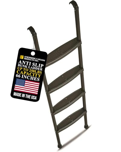 STROMBER LA-2021466B g Carlson RV Bunk Ladder for Travel Trailers, Camper Stairs with Mo... product image