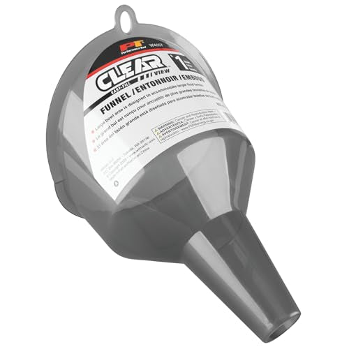 PERFORM TOOL W4057 Performance Tool  Clear View Easy-Fill 1-Quart Funnel product image