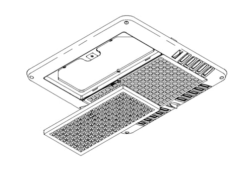 COLEMAN RVP 8330C5731 CHILL GRILLE ASSEMBLY product image