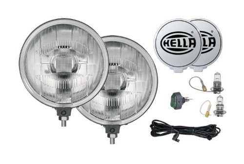 HELLA 76068710 005750952 500 Series Driving Lamp Kit, Clear, 6 product image