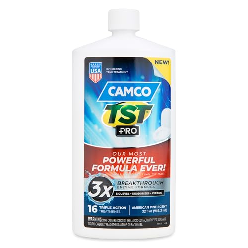 CAMCO 41771 TST PRO Camper/RV Toilet Treatment - Innovative Bio-Enzymatic Formu... product image
