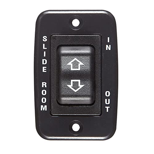 RV DESIGNER S141 Slide In / Slide Out Contoured Switch, 20 Amp Continuous, 40 Amp Pe... product image