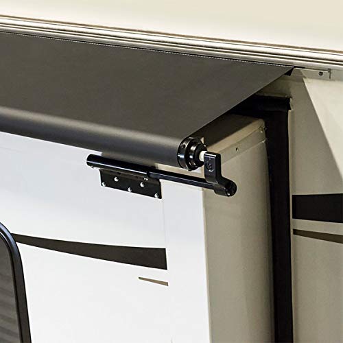 Solera Solera Black Slide Topper Awning - 14' (13'7" Fabric) - Outdoor Depot