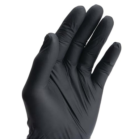 Performance Tool Performance Tool W89013 Black Nitrile Gloves | Disposable, Powder Free, latex rubber free, - Outdoor Depot