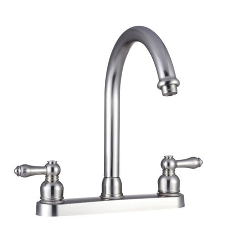 DURA FAUCET DF-PK340L-SN RV Non-Metallic Kitchen Faucet (Satin Nickel) product image