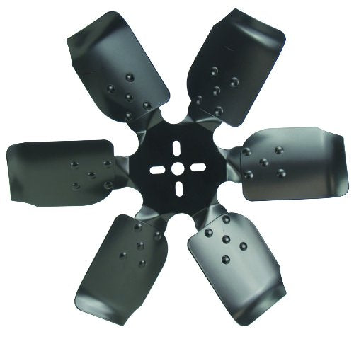 DERALE 17317 Heavy Duty Fan Blade Series 1000 17 Steel Rigid Race Belt Driven Fa... product image