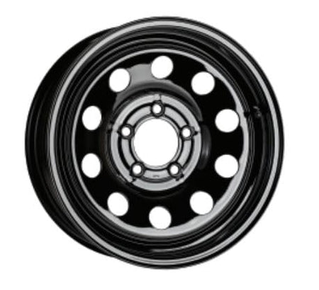 TASKMASTER MX660865BMP3BX STEEL - 16X6 8X6.5 BLACK MOD HEAVY product image