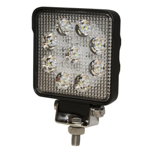 ECCO ELECT E92006 Ecco Vehicle Work Light, Square, Flood, LED, Bolt, Pigtail, Univers... product image