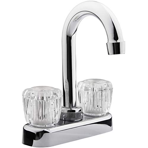 DURA FAUCET DFPB150ACP DF-PB150A-CP RV Swivel Bar Spout (Chrome) product image