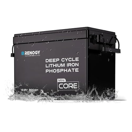 RENOGY RBG12300LFP-M-US-S 300Ah LiFePO4 Lithium Battery, 12V Mini Size Deep Cycle Battery product image