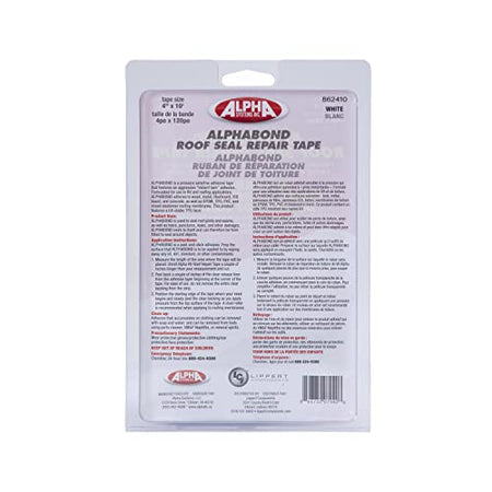 LIPPERT COMP 862410 BOND TPO TAPE 4'X10' REPAIR TAPE-WH Automotive - view 4