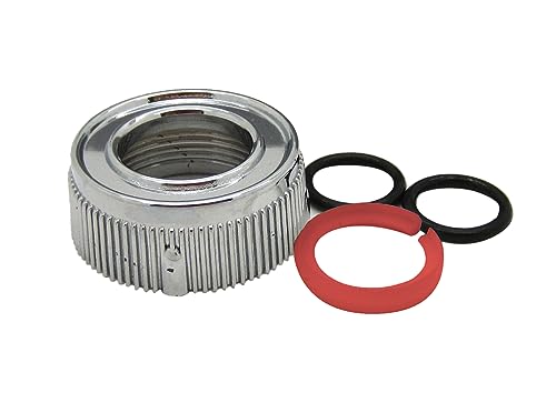 DURA FAUCET DFRK510CP DF-RK510-CP RV Spout Nut and Rings Kit (Chrome) product image