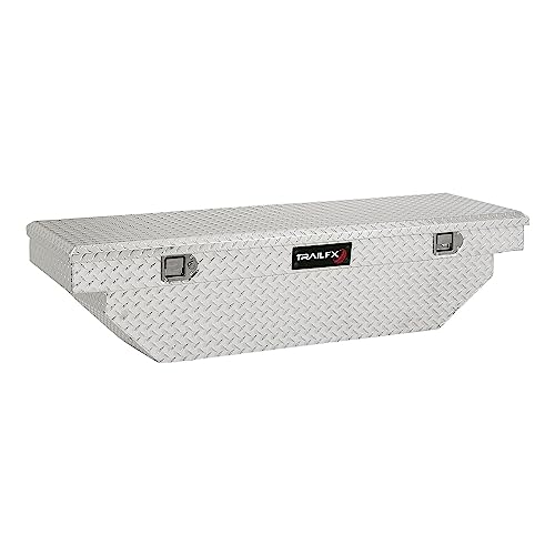 TRAILFX 110631 Tool Box  Crossover Angled Single Lid With Struts Diamond Tread Bri... product image