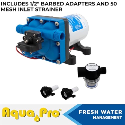 Aquapro Aquapro 21847 3.0Gpm 12V MUL-Fixture Pump - Outdoor Depot