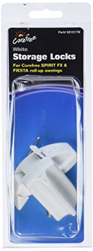 CAREFREE/CO. 901017W CAREFREE STORAGE LOCK WHI product image