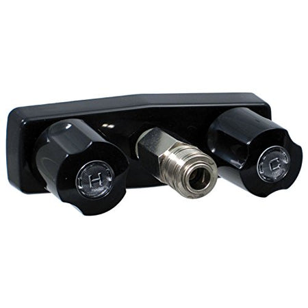 VALTERRA LLC PF213790 VALTERRA Phoenix Faucets  Plastic Dual Handle 3-3/8 Faucet with Qui... product image