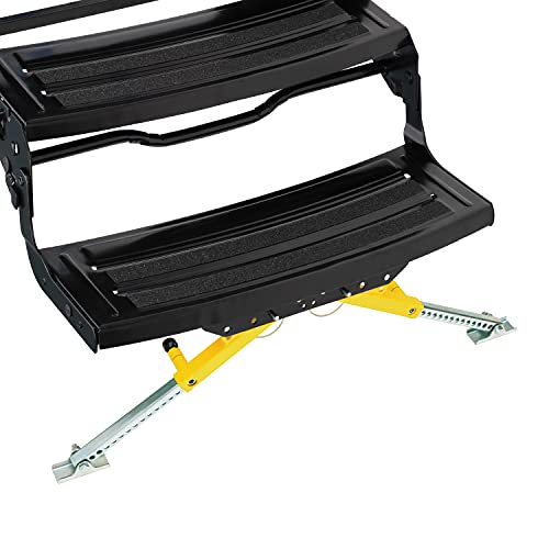 LIPPERT COMP 2020109777 Lippert Solid Stance RV Step Stabilizer Kit for 5th Wheels, Travel ... product image