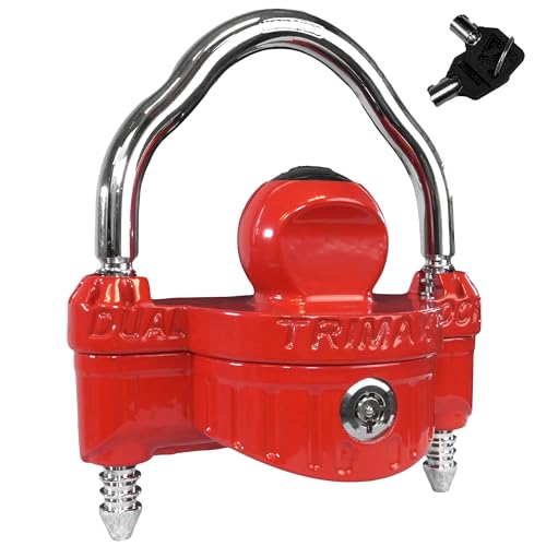TRIMAX UMAX25D UMAX 25D - Trailer Lock for Hitch, Dual Purpose Transforms to U Loc... product image