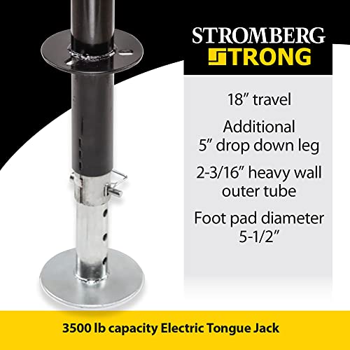 STROMBER JET-3755 g Carlson  Electric Tongue Jack - Heavy Duty Jack with Motor Protec... - view 5