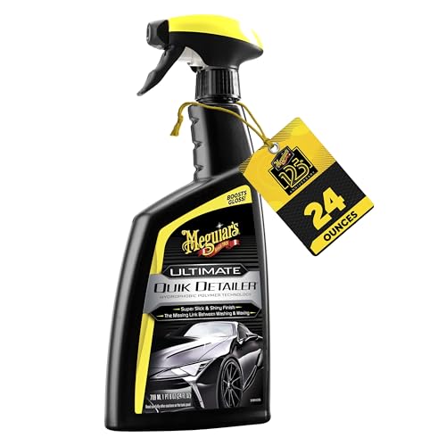 MEGUIARS WAX G201024 Meguiar's Ultimate Quik Detailer, Mist & Wipe Car Detailing Spray, ... product image
