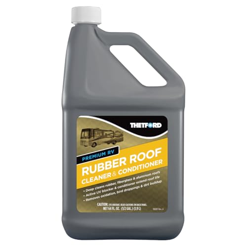 DAVE CARTER 96016 Premium RV Rubber Roof Cleaner - Non-Toxic, Non-Abrasive RV roof de... product image