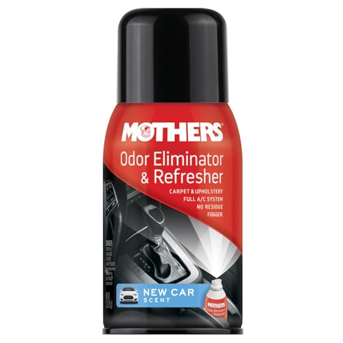 MOTHERS 06811 Odor Eliminator & Refresher, New Car Scent, 2 oz. Aerosol () product image