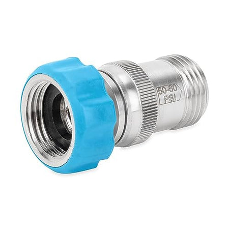 CAMCO 40054 Flow Stainless-Steel Regulator, Protects RV Plumbing High Pressure ... product image