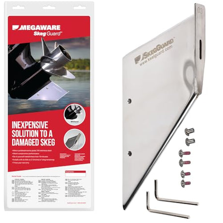 KEELGUARD 27061 MEGAWARE   SKEGGUARD Fix Broken Motor Skeg, Prevent Damage product image