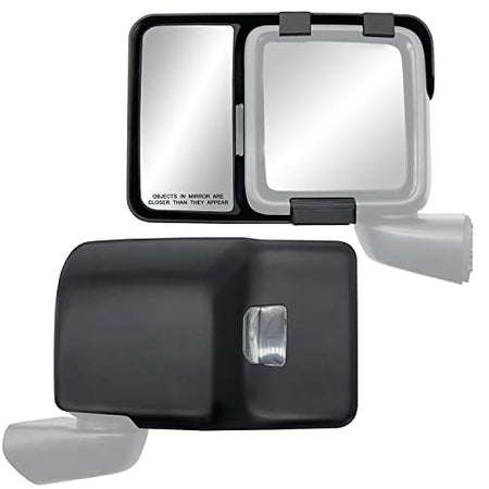 K-SOURCE 80750 K Source Snap & Zap Custom Fit Towing Mirror Pair for Jeep Wrangler... product image