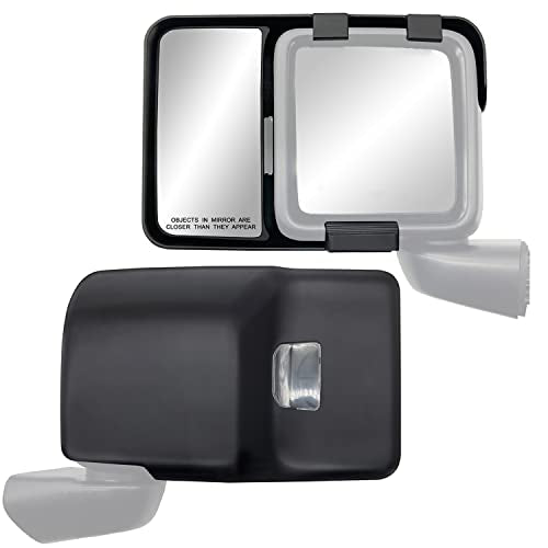 K-SOURCE 80750 K Source Snap & Zap Custom Fit Towing Mirror Pair for Jeep Wrangler... product image