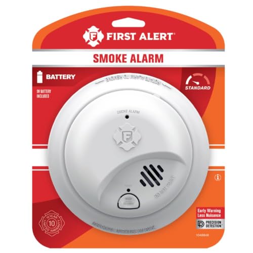 BRK ELECTRON 1046846 First Alert  RV Approved Battery-Operated Smoke Alarm product image