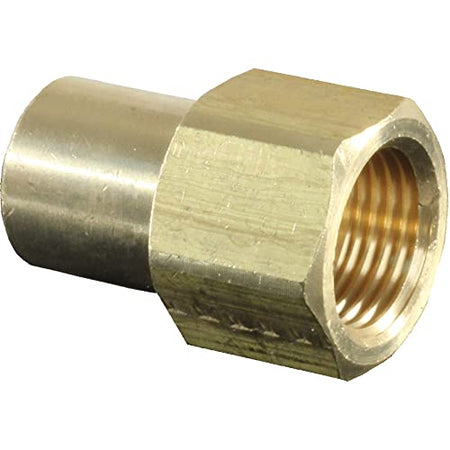 JR PRODUCTS 07-30225 3/8 Female Flare to 1/4 MPT Connector product image