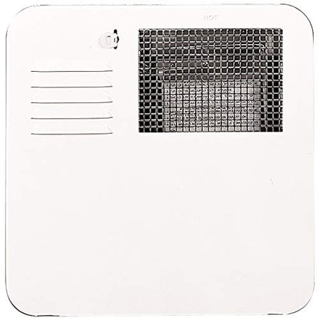 SUBURBAN MFG 6261APW Suburban  Polar White Water Heater Door - front view