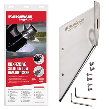 KEELGUARD 6.72057E+11 MEGAWARE  27031 SKEGGUARD Fix Broken Motor Skeg, Prevent Damage product image
