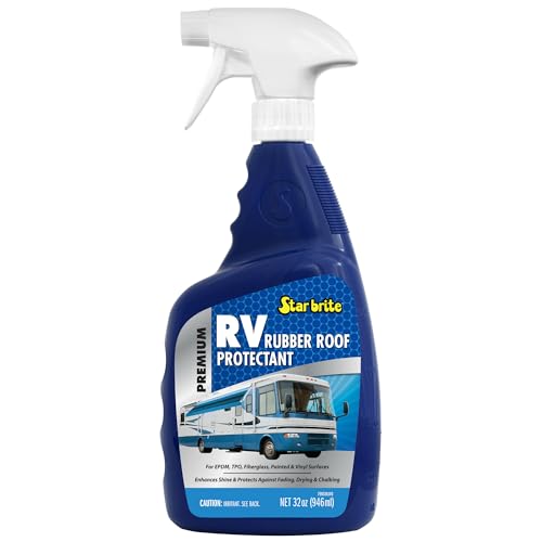 STAR BRITE 075932 Premium RV Rubber Roof Protectant - 32 OZ () product image