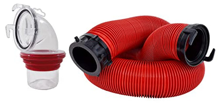 VALTERRA LLC D040114 Valterra D04-0114 RV EZ Coupler Bayonet Sewer Kit with 10' Hose product image