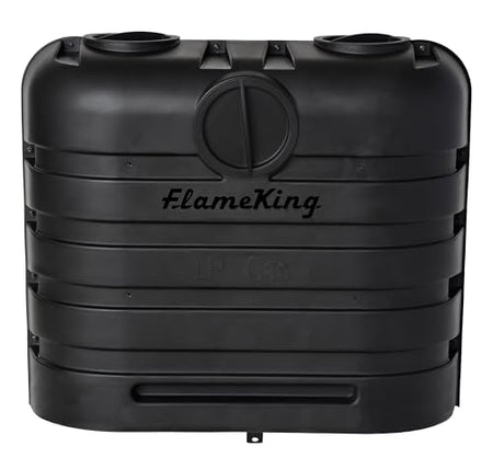 FLAME KING YSN-PCC-RV30 Dual 30LB LP Propane Tank Light Plastic Heavy Duty Cover for RV, Tr... product image