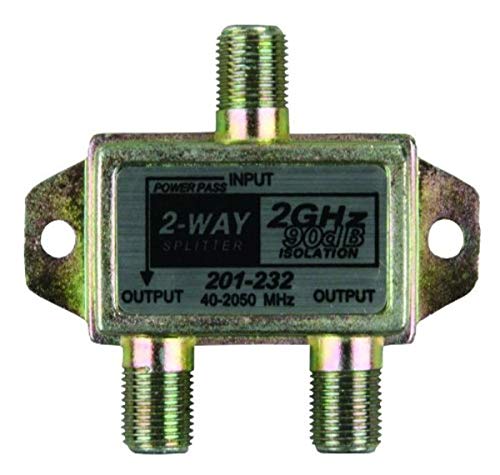 JR PRODUCTS 47355 2 GHz HD Satellite Line Splitter - 2-Way product image