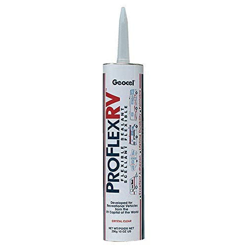GEOCEL GC28100 28100V Pro Flex RV Flexible Sealant, 10 oz Cartridge, Clear product image