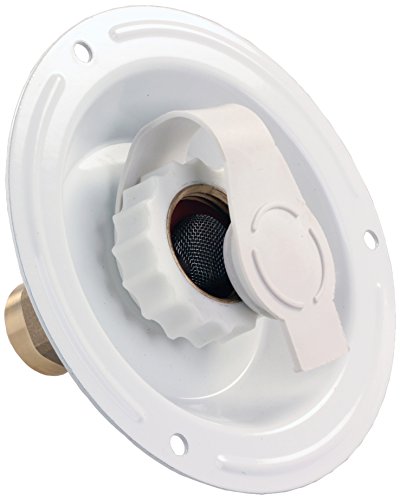 JR PRODUCTS 62125 City Water Dish - 1/2 MPT,White product image