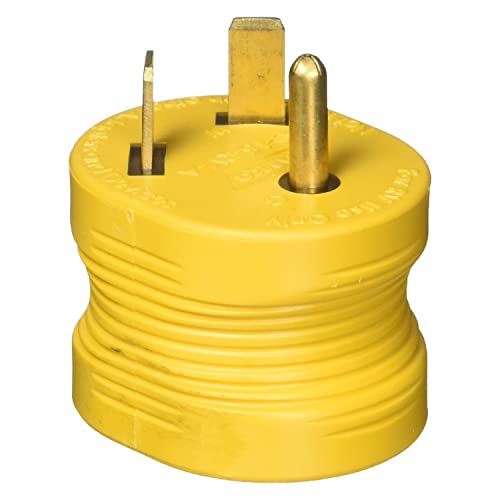 CAMCO 55232 30 Amp Male/15 Amp Female Adapter with Indicator Light product image